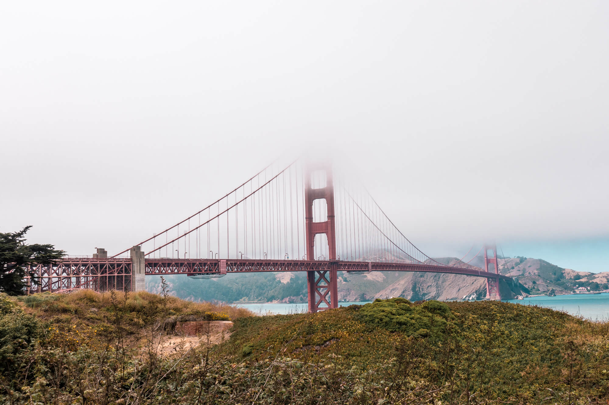 Golden Gate Bridge, San Francisco, roadtrip Verenigde-Staten