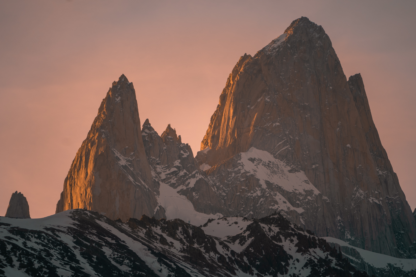 Mount Fitz Roy Patagonië, El Chaltén