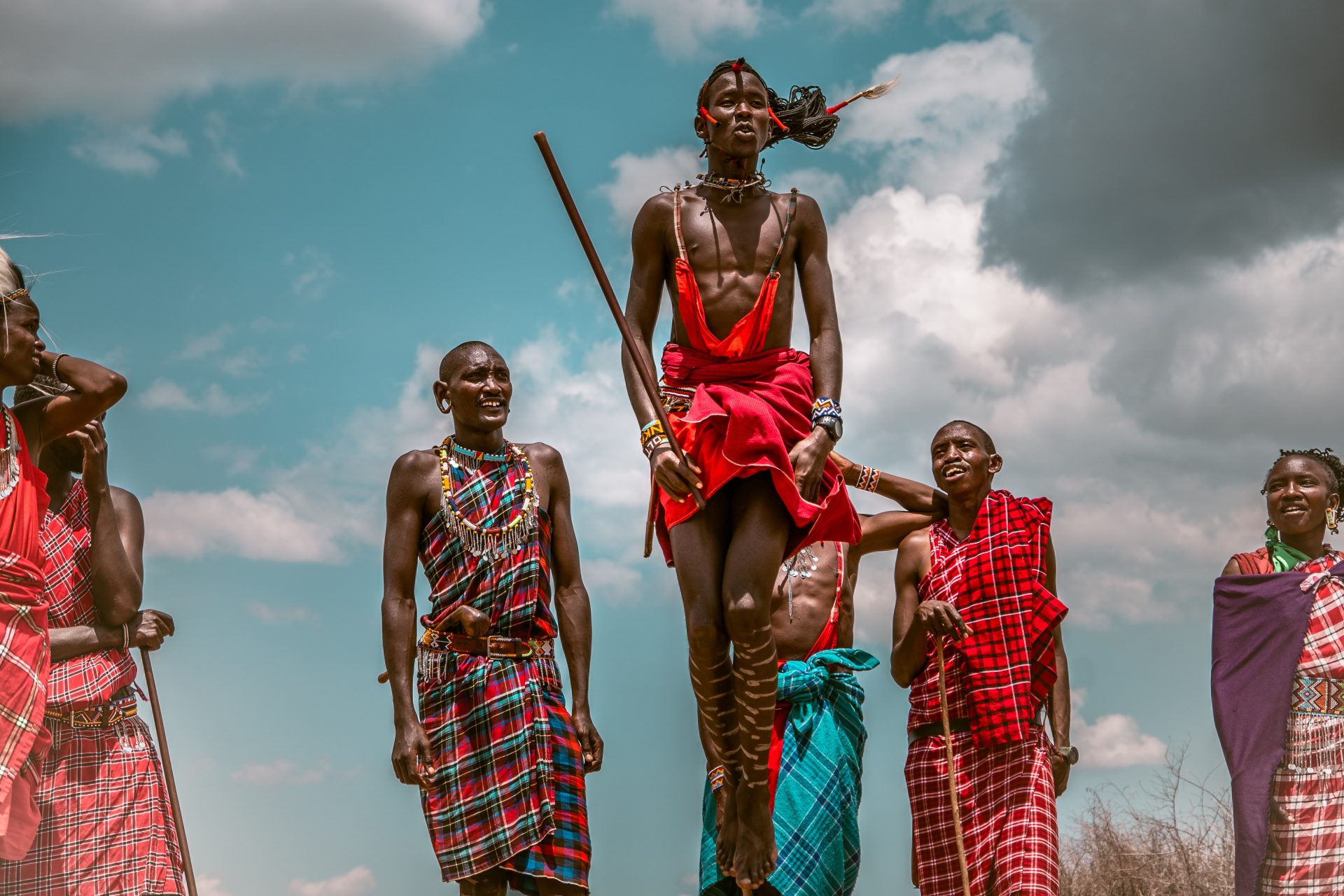 Bezoek een Masai dorp, Maasai bevolking, Kenia