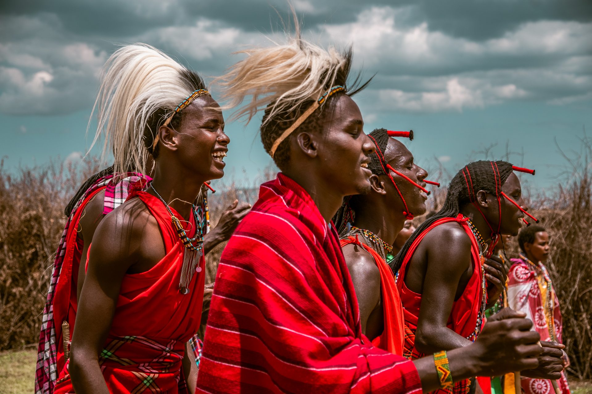 Bezoek een Masai dorp, Maasai bevolking, Kenia, traditionele bevolking, nomaden, stam