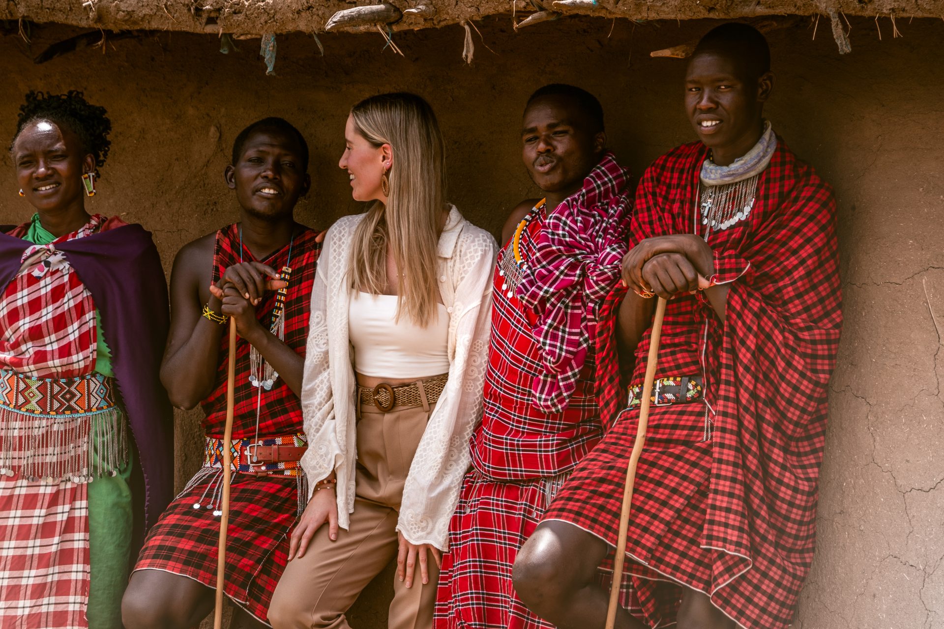 Bezoek een Masai dorp, Maasai bevolking, Kenia, traditionele bevolking, nomaden, stam